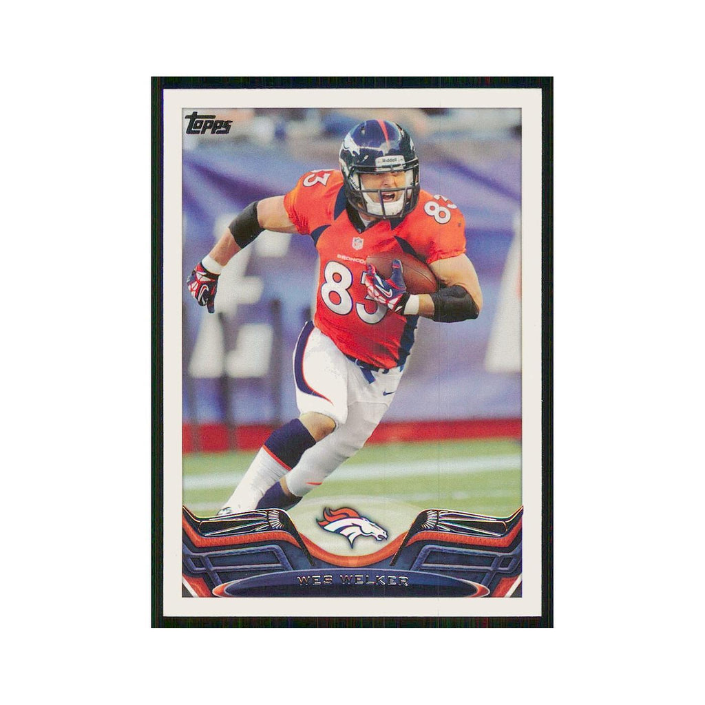 2013 Topps Wes Welker Broncos #340