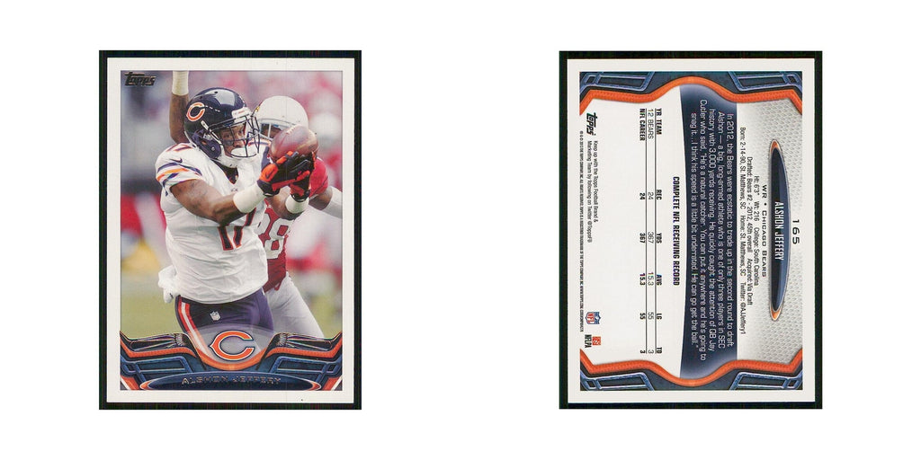2013 Topps Alshon Jeffery Bears #165