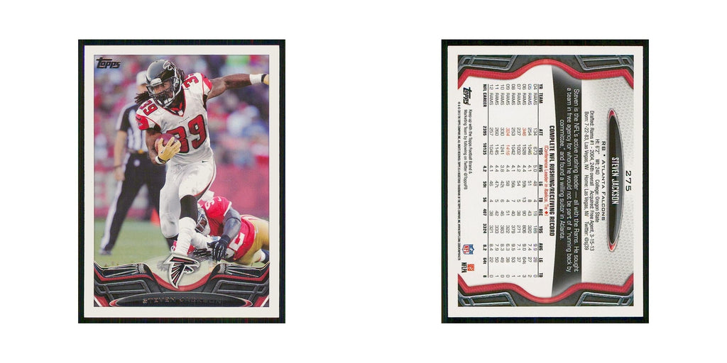 2013 Topps Steven Jackson Falcons #275