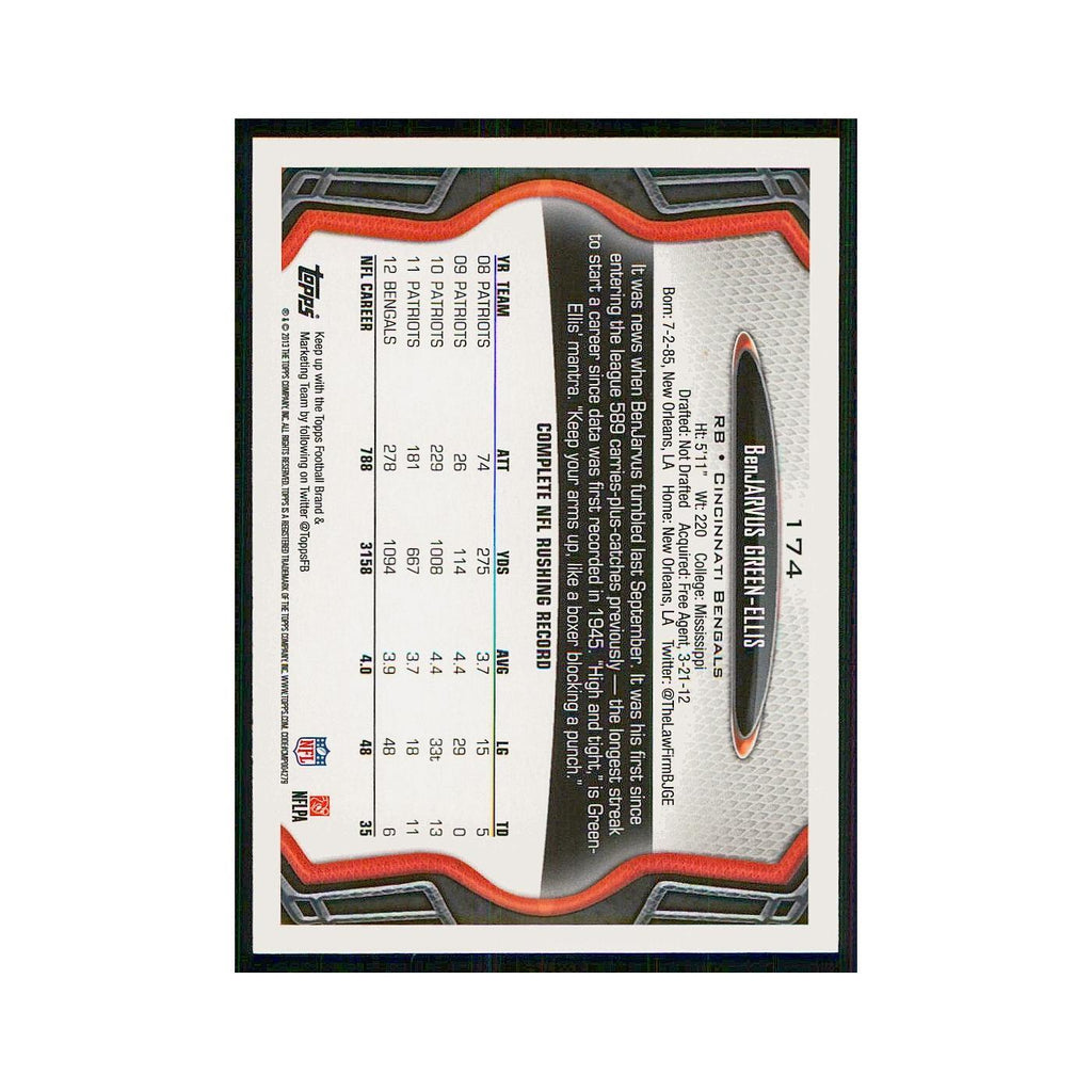 2013 Topps BenJarvus Green-Ellis Bengals #174