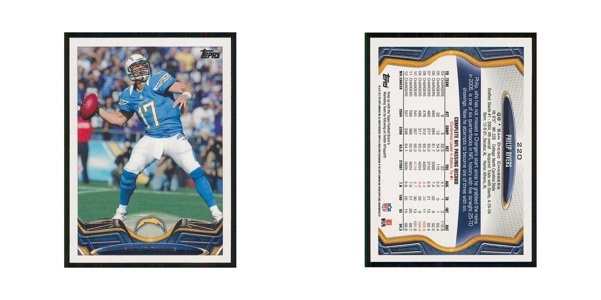 2013 Topps Philip Rivers San Diego Chargers #220