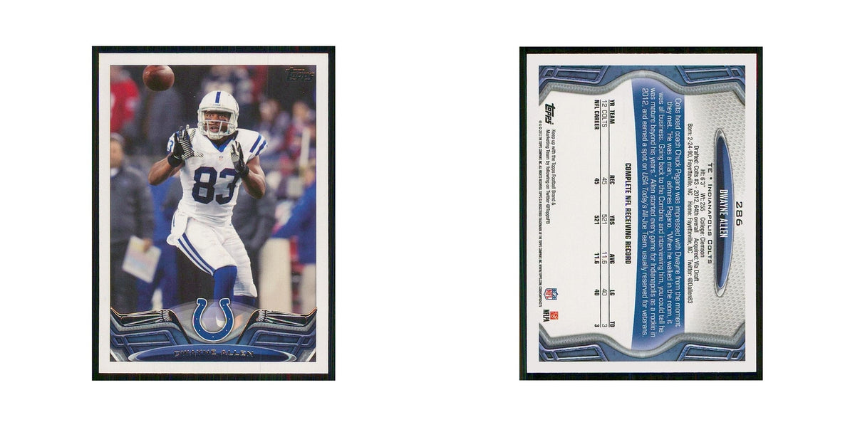 2013 Topps Dwayne Allen Colts #286