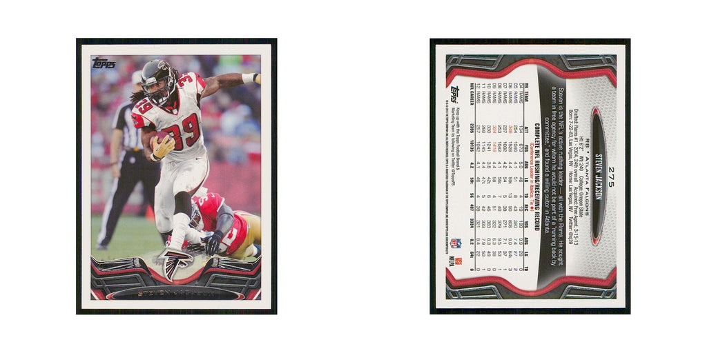 2013 Topps Steven Jackson Falcons #275
