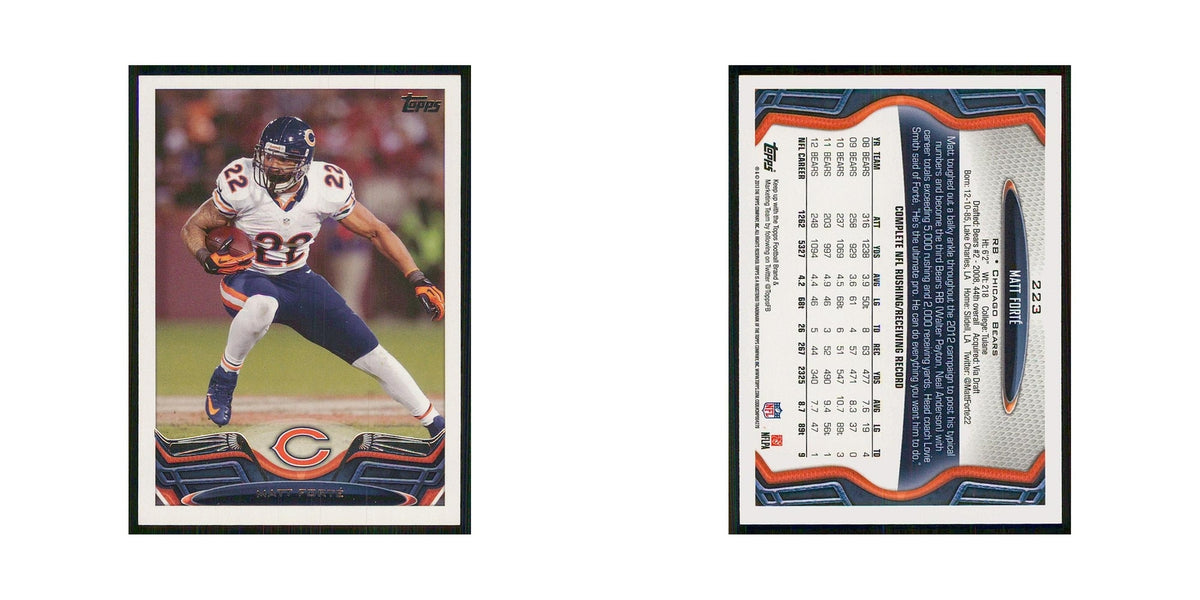 2013 Topps Matt Forte Bears #223