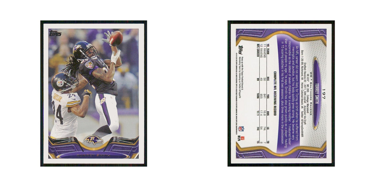 2013 Topps Torrey Smith Ravens #197