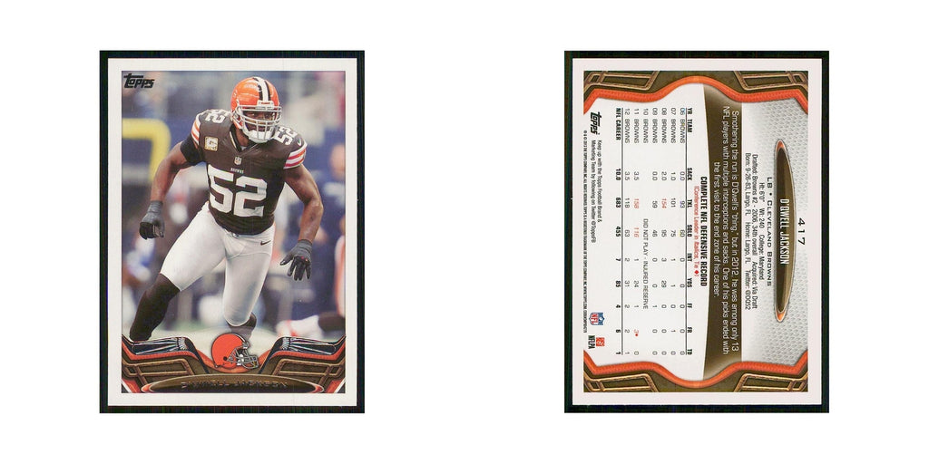 2013 Topps D'Qwell Jackson Browns #417