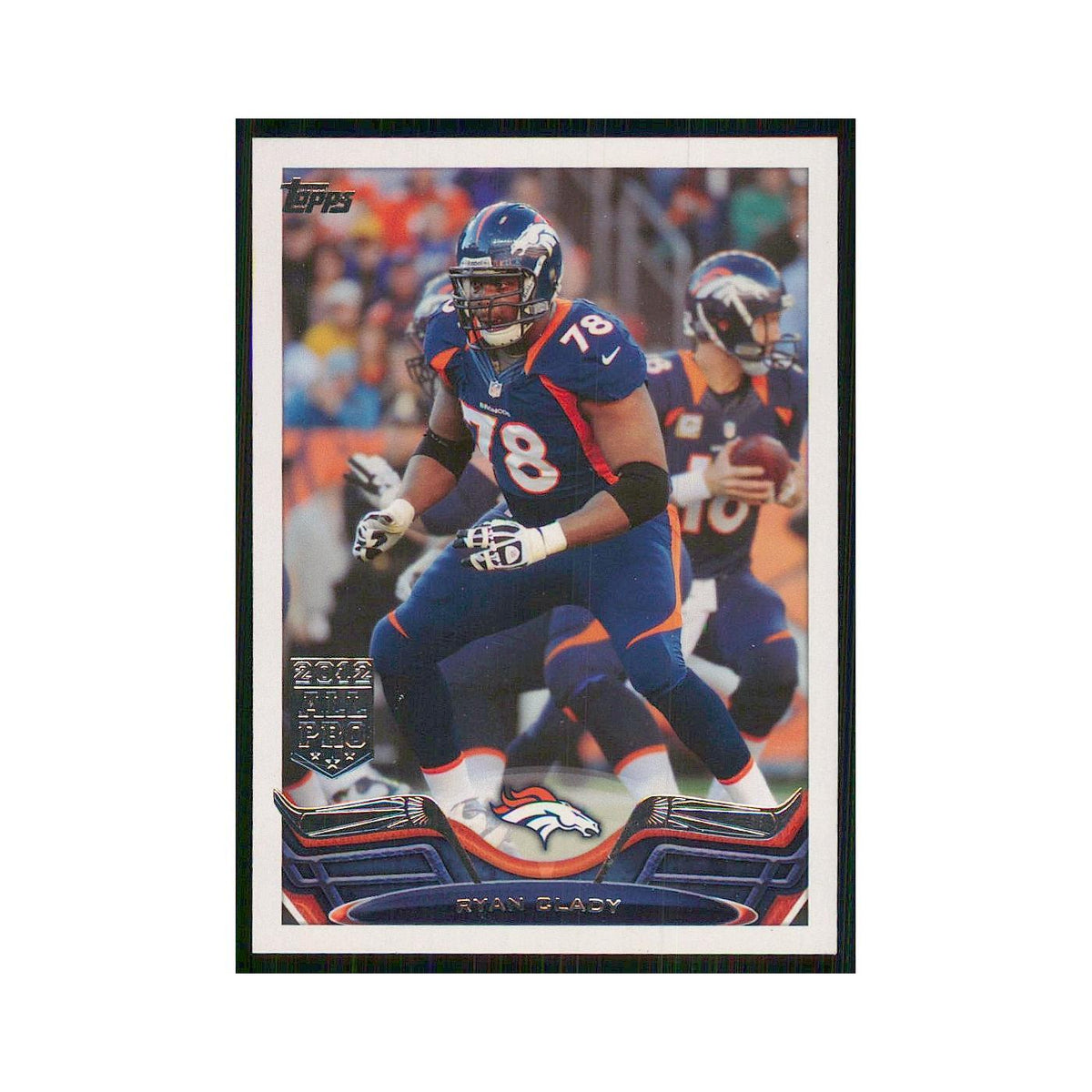 2013 Topps Ryan Clady Broncos #187