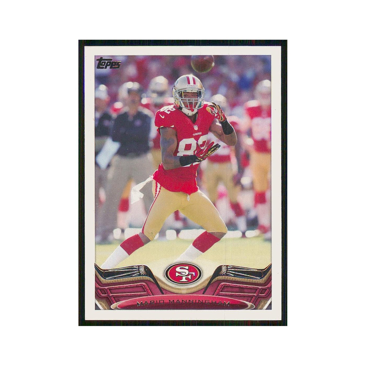 2013 Topps Mario Manningham 49ers #285