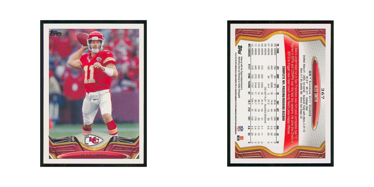 2013 Topps Alex Smith Chiefs #367