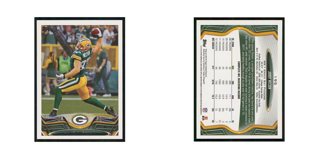 2013 Topps Jordy Nelson Packers #195