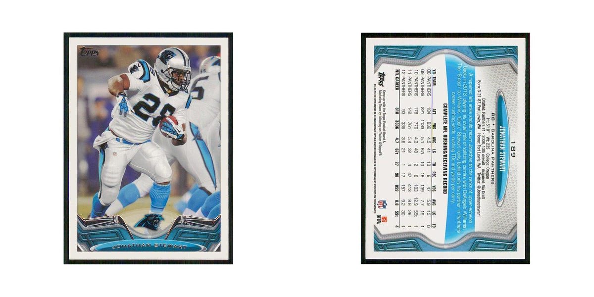 2013 Topps Jonathan Stewart Panthers #189