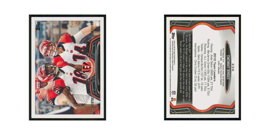 2013 Topps Cincinnati Bengals Bengals #236
