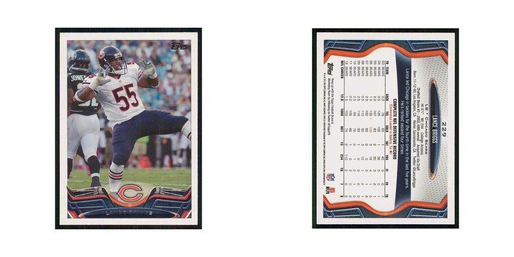 2013 Topps Lance Briggs Bears #229