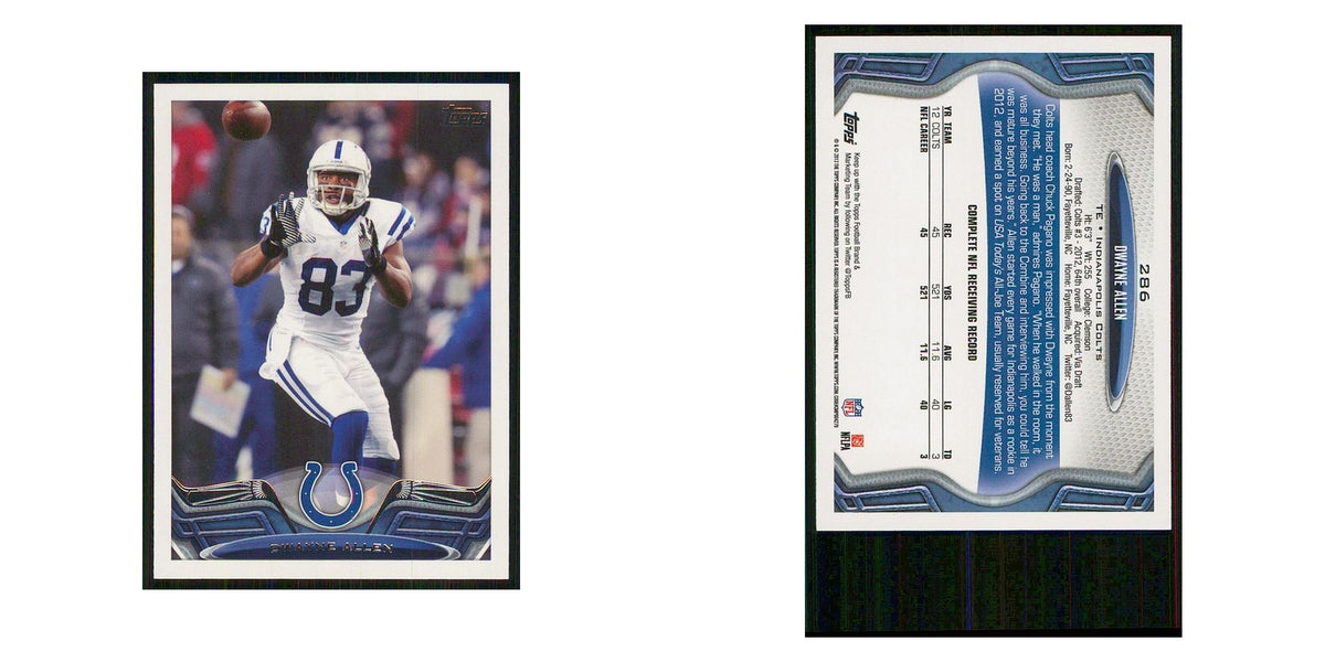 2013 Topps Dwayne Allen Colts #286