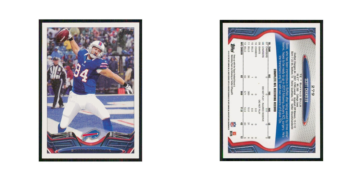 2013 Topps Scott Chandler Bills #279