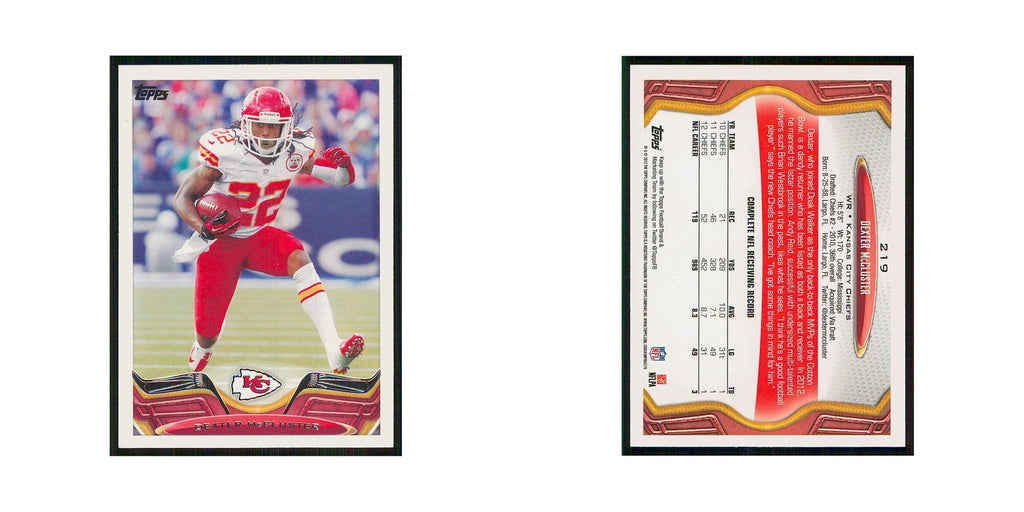2013 Topps Dexter McCluster Chiefs #219
