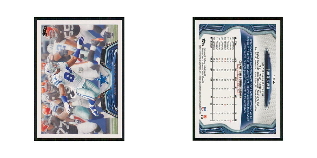 2013 Topps DeMarcus Ware Cowboys #194