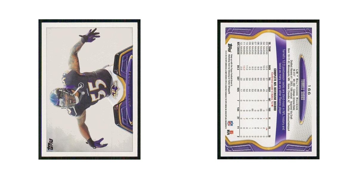 2013 Topps Terrell Suggs Ravens #166
