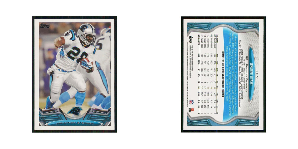 2013 Topps Jonathan Stewart Panthers #189