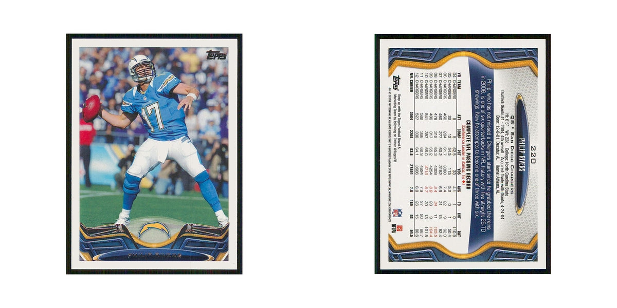 2013 Topps Philip Rivers San Diego Chargers #220