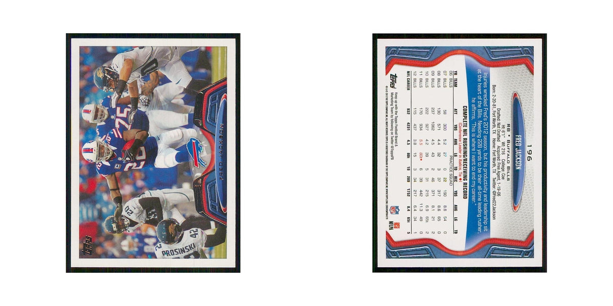 2013 Topps Fred Jackson Bills #196