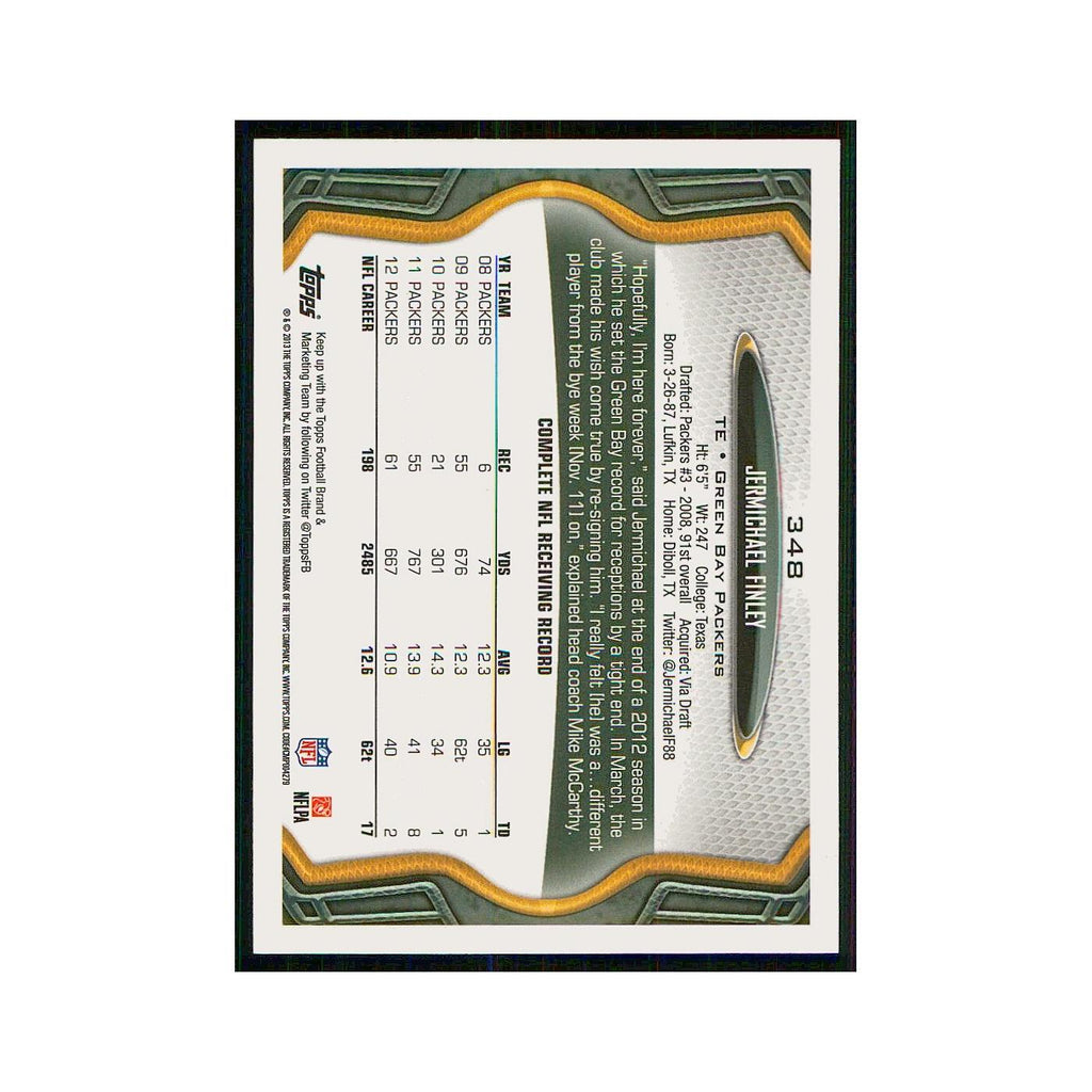 2013 Topps Jermichael Finley Packers #348