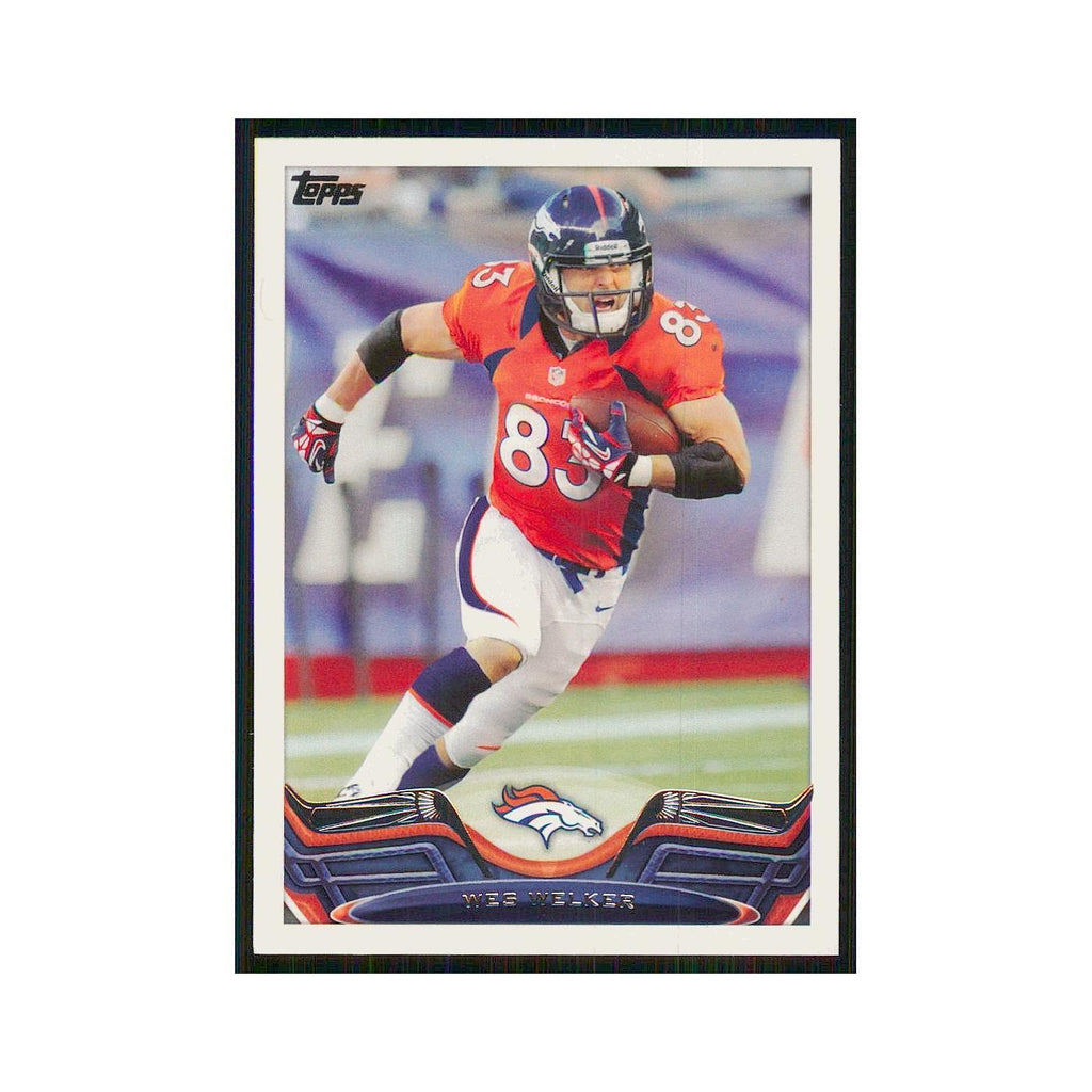2013 Topps Wes Welker Broncos #340