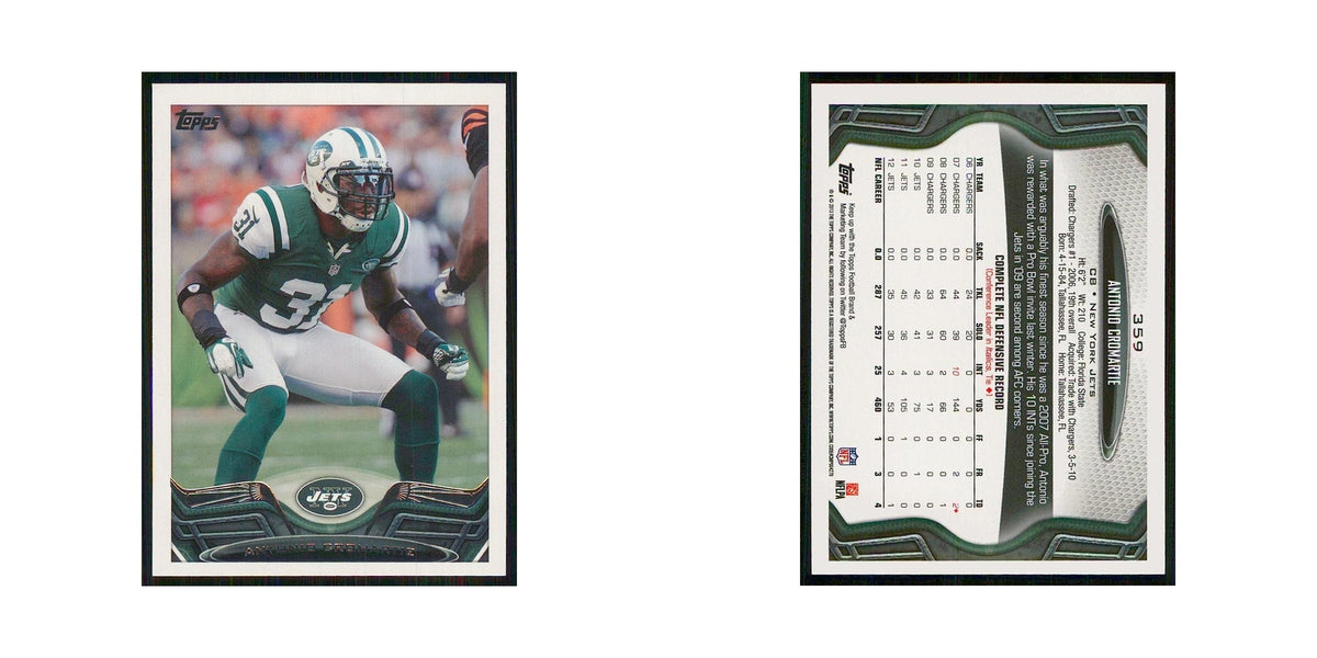 2013 Topps Antonio Cromartie Jets #359