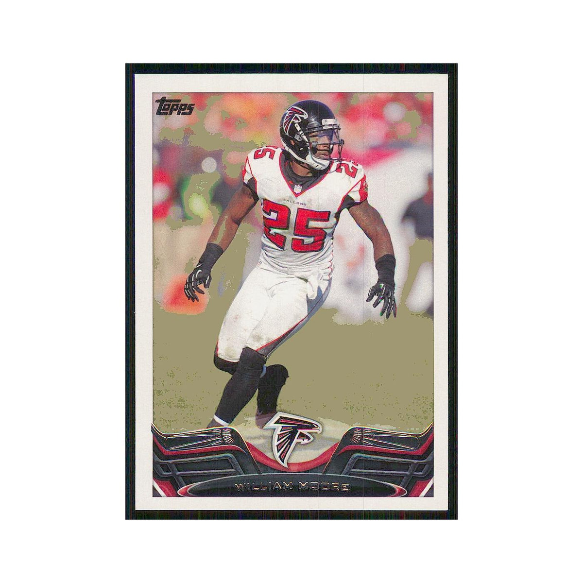 2013 Topps William Moore Falcons #337