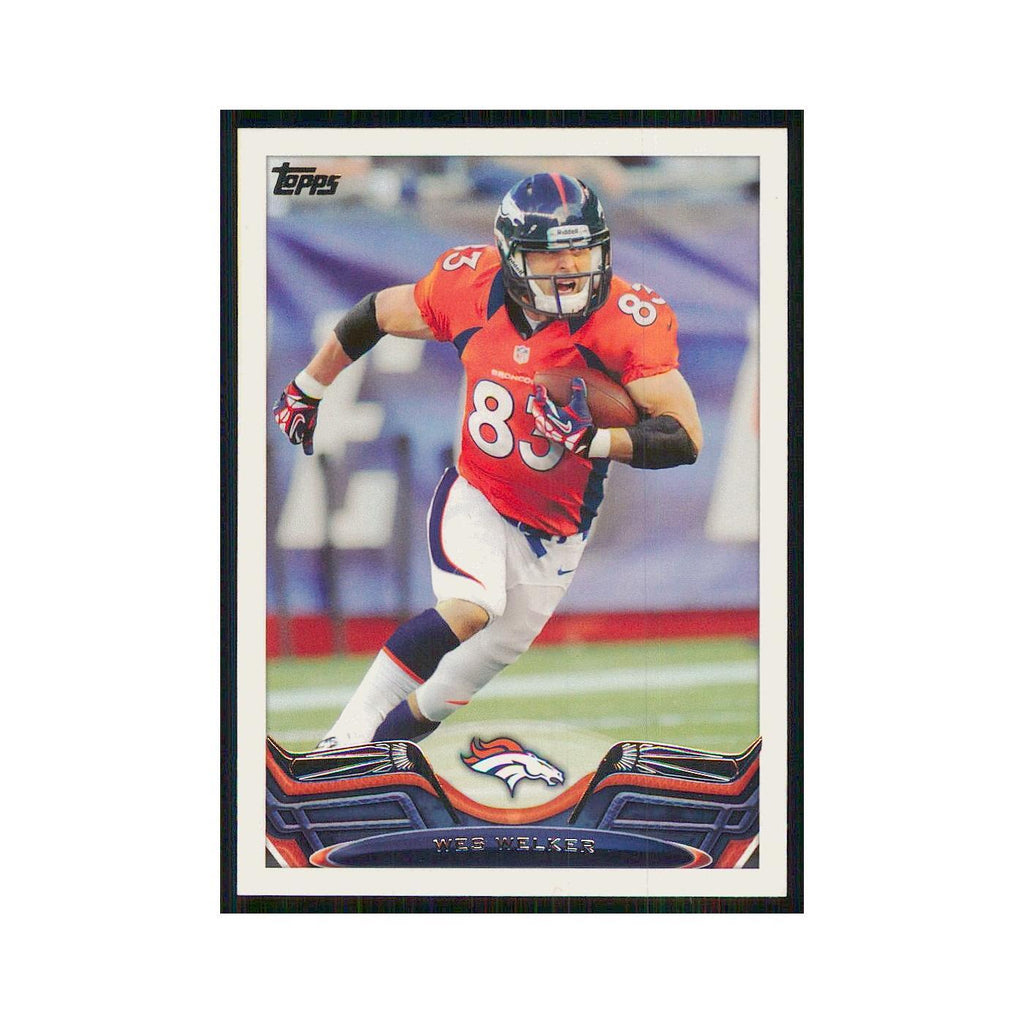 2013 Topps Wes Welker Broncos #340