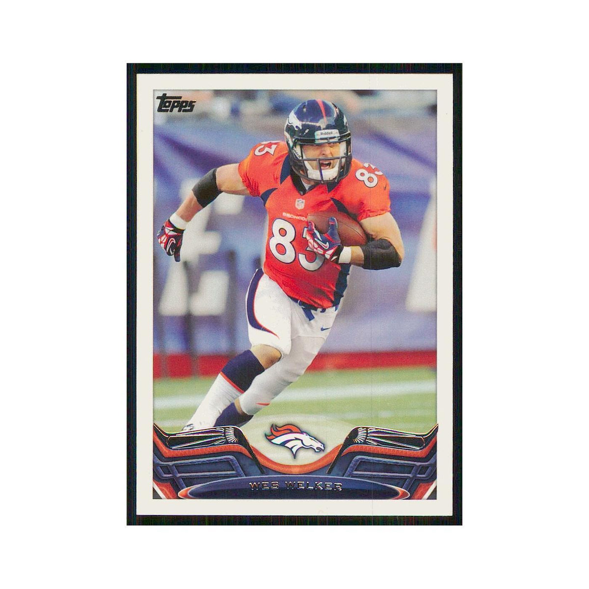 2013 Topps Wes Welker Broncos #340