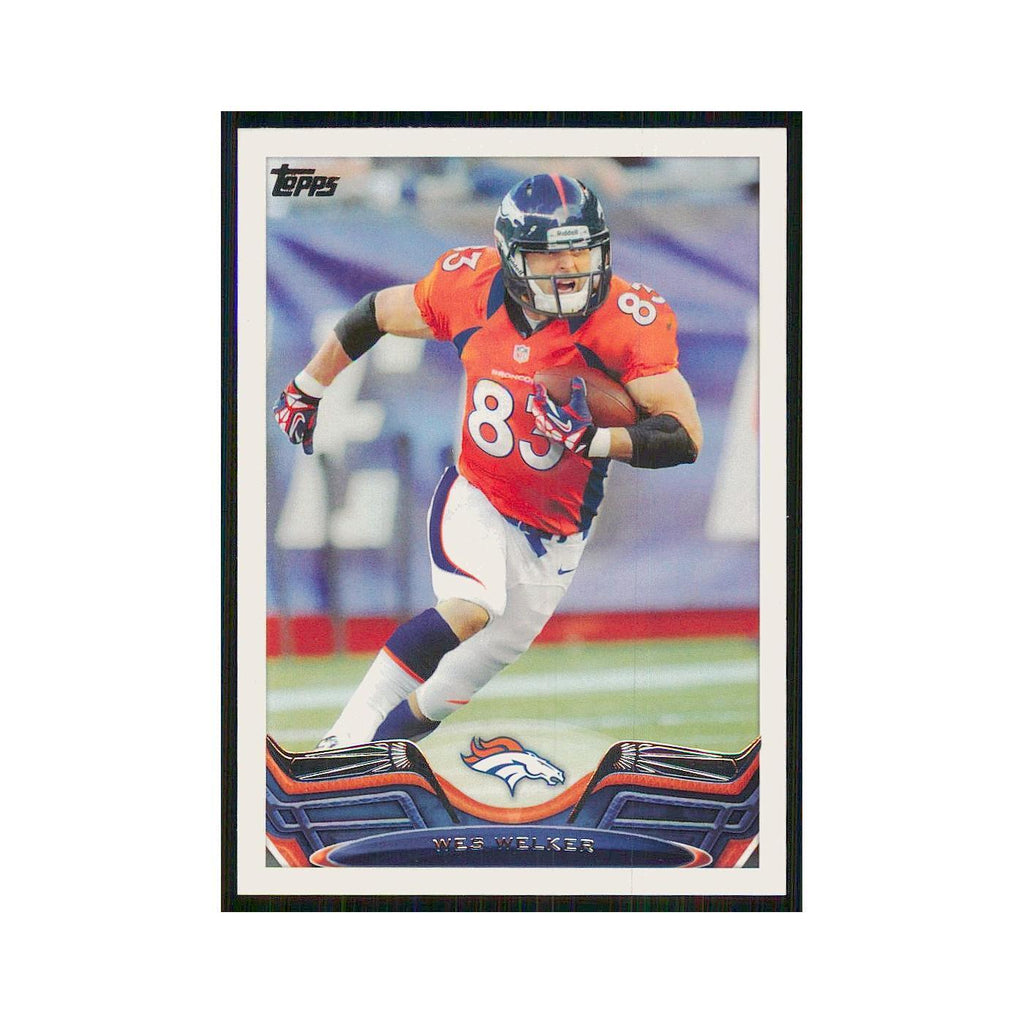 2013 Topps Wes Welker Broncos #340