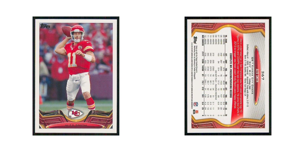 2013 Topps Alex Smith Chiefs #367