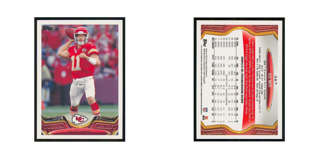 2013 Topps Alex Smith Chiefs #367