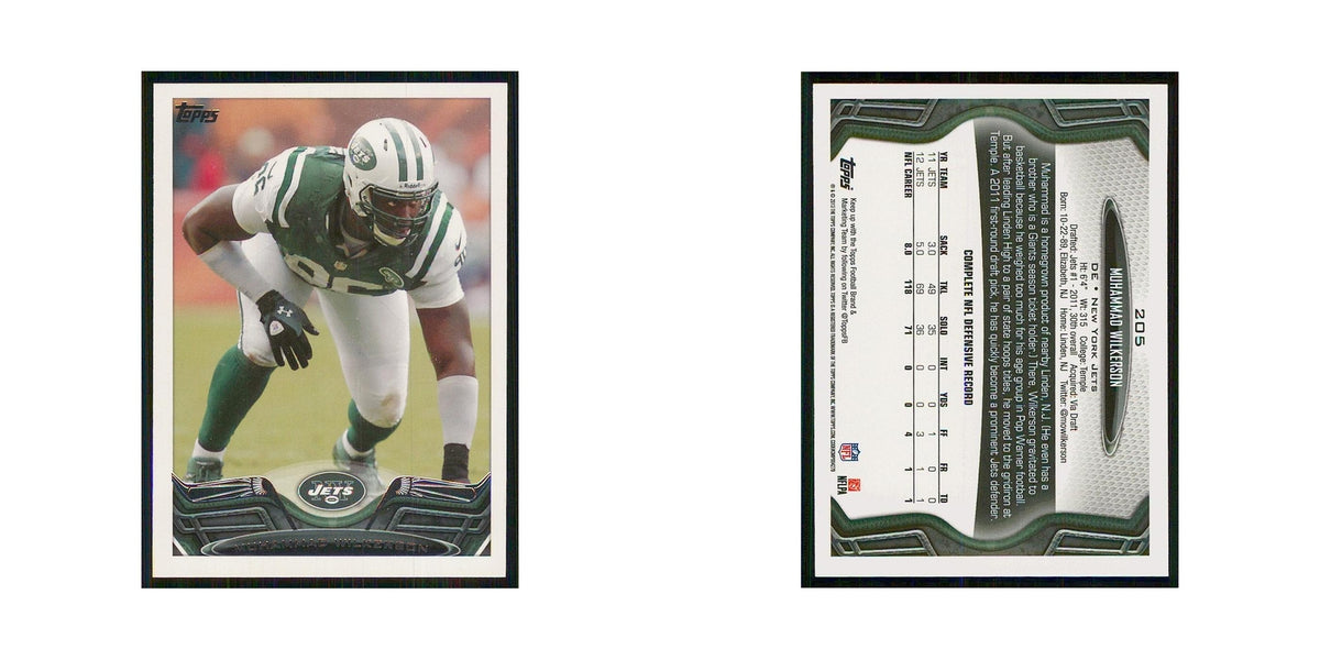 2013 Topps Muhammad Wilkerson Jets #205