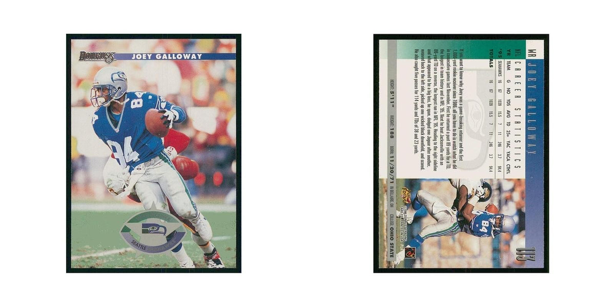 1996 Donruss Joey Galloway Seahawks #113