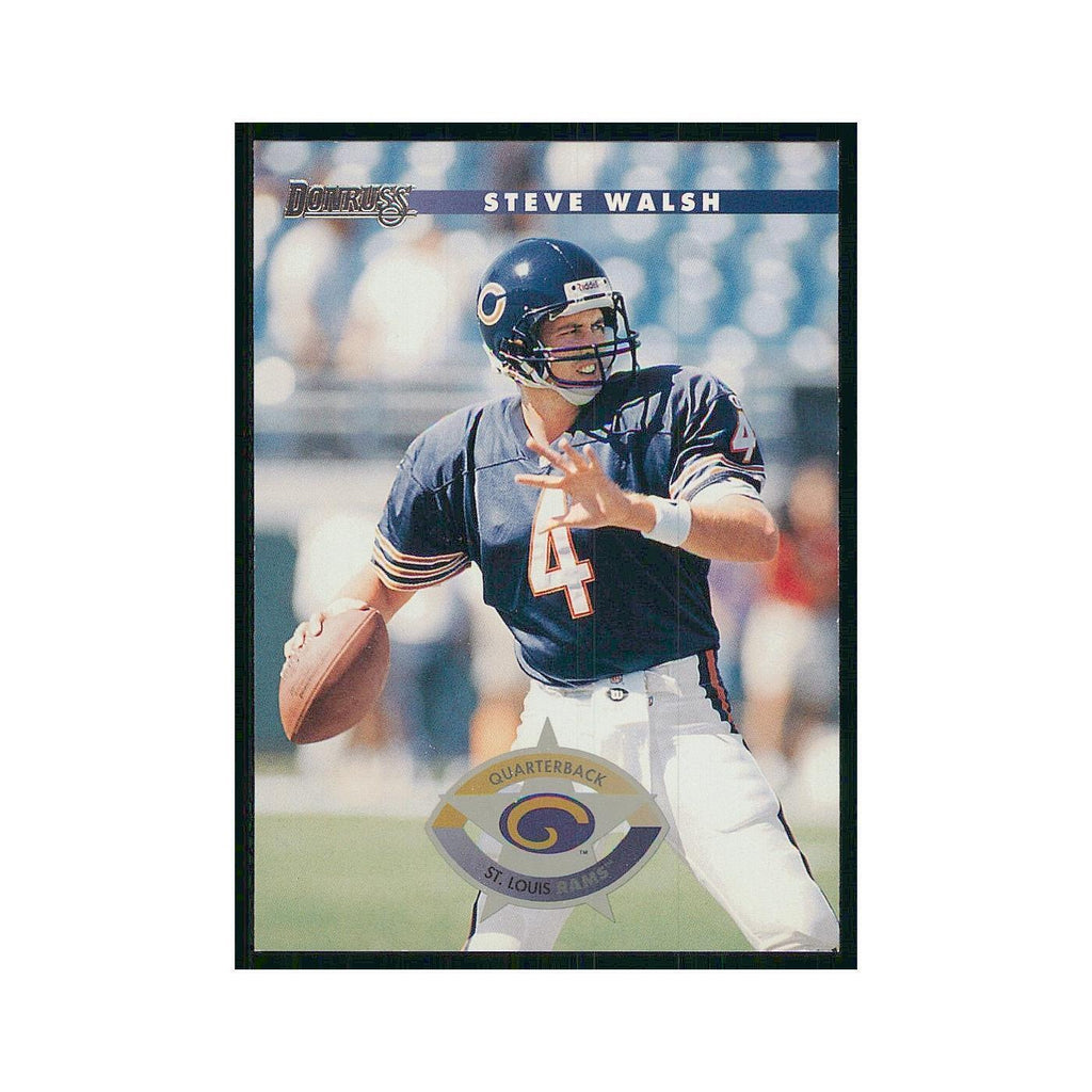 1996 Donruss Steve Walsh St. Louis Rams #191