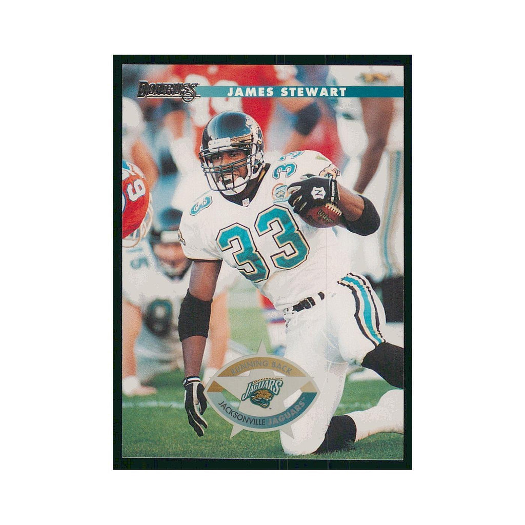 1996 Donruss James Stewart Jaguars #57