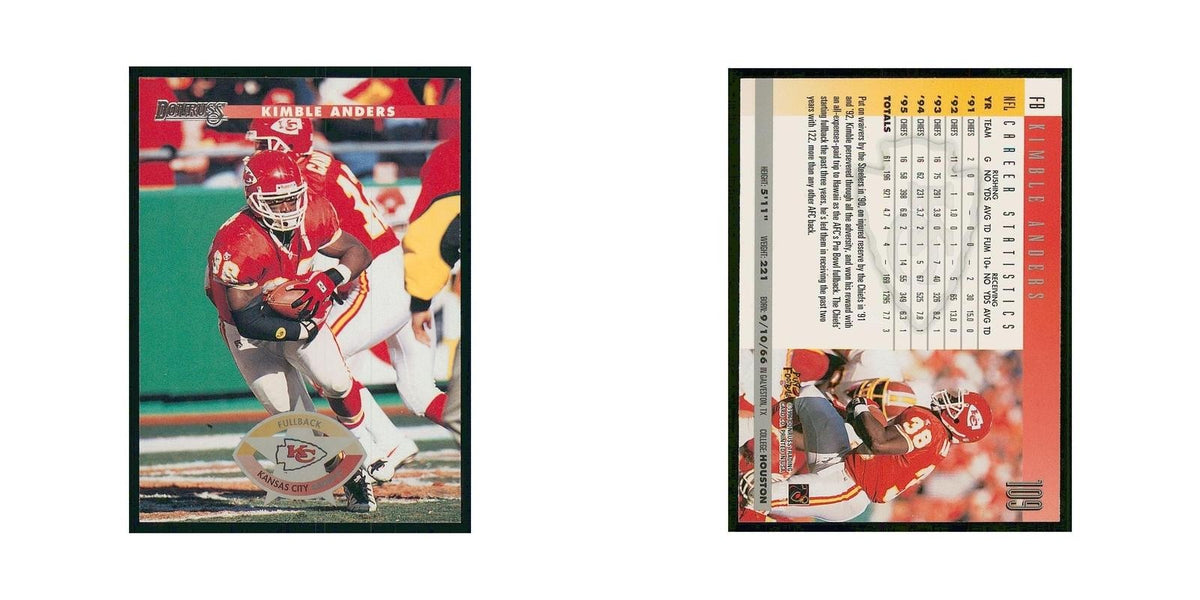 1996 Donruss Kimble Anders Chiefs #109