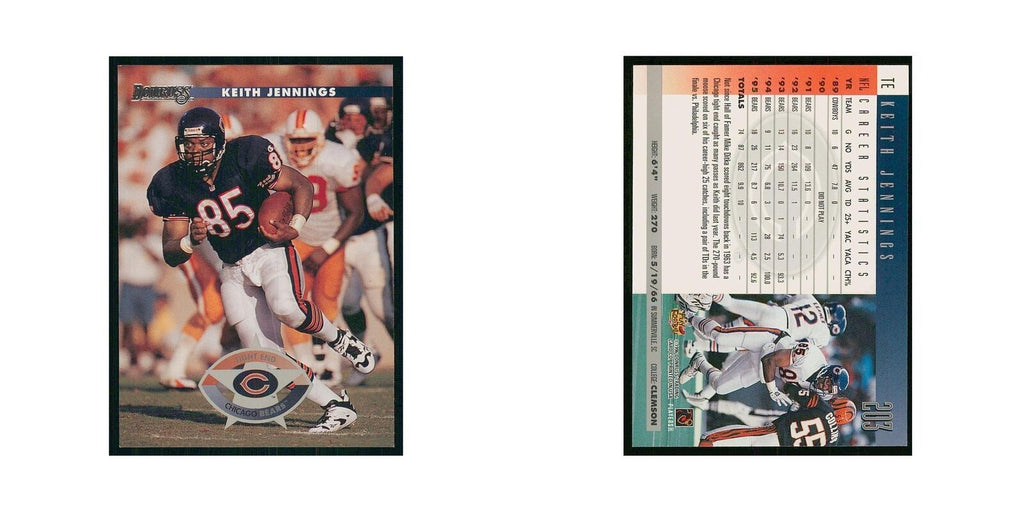1996 Donruss Keith Jennings Bears #203