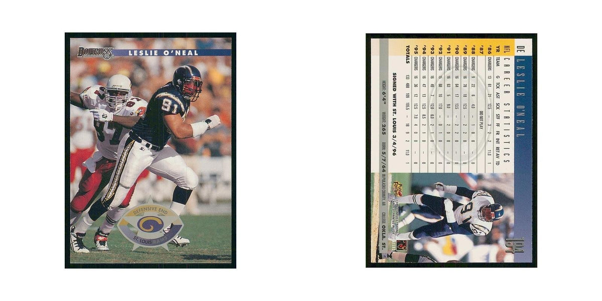 1996 Donruss Leslie O'Neal St. Louis Rams #194