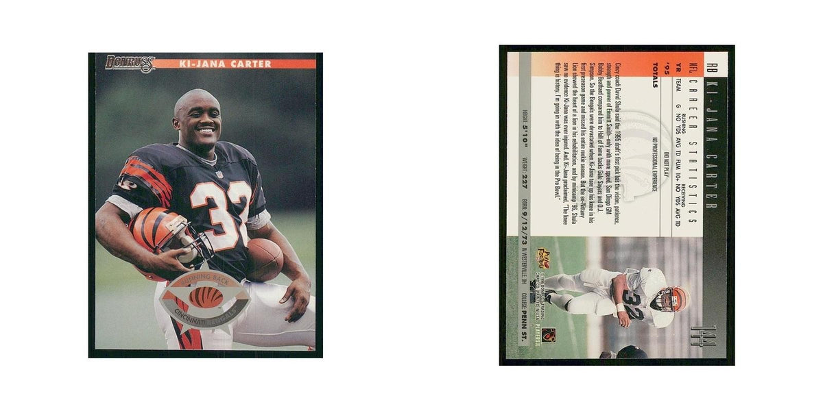 1996 Donruss Ki-Jana Carter  #144