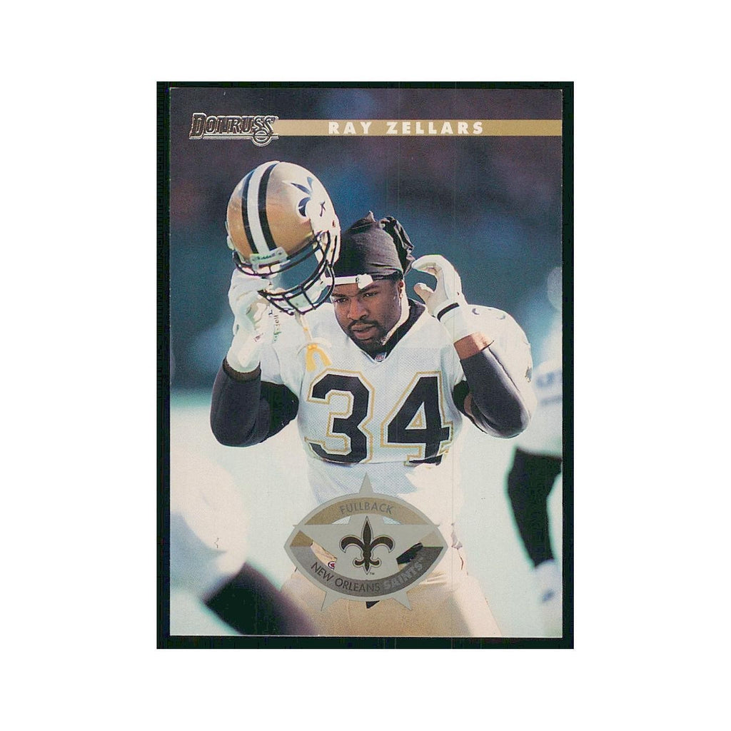 1996 Donruss Ray Zellars Saints #190
