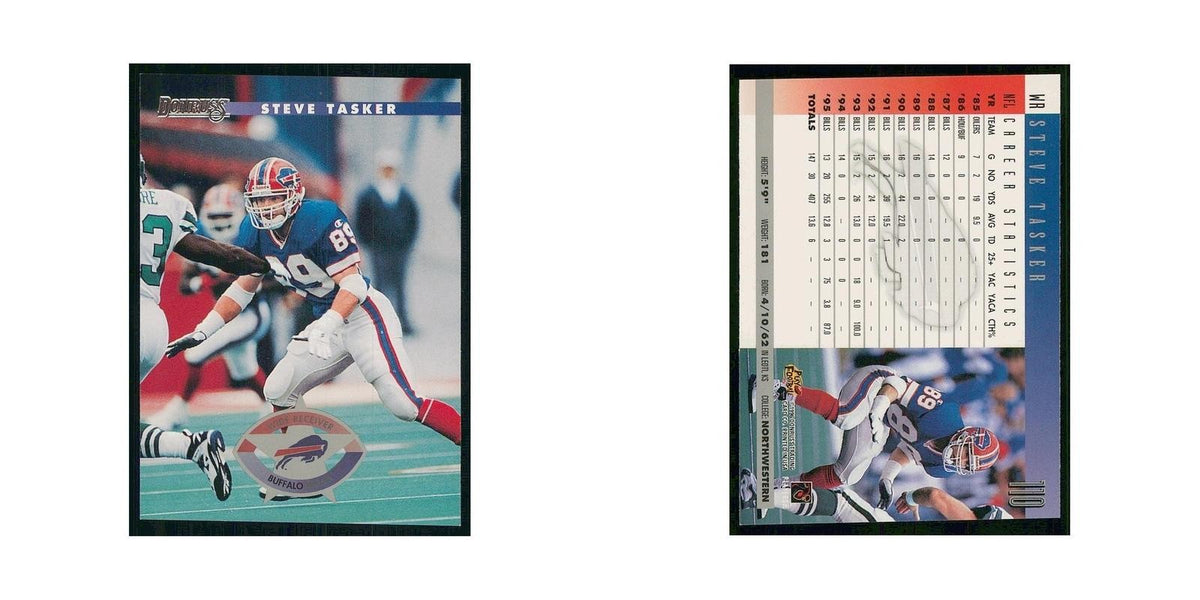 1996 Donruss Steve Tasker Bills #110