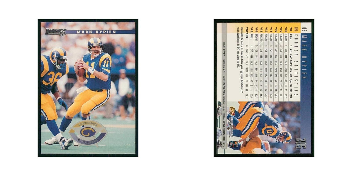 1996 Donruss Mark Rypien St. Louis Rams #205