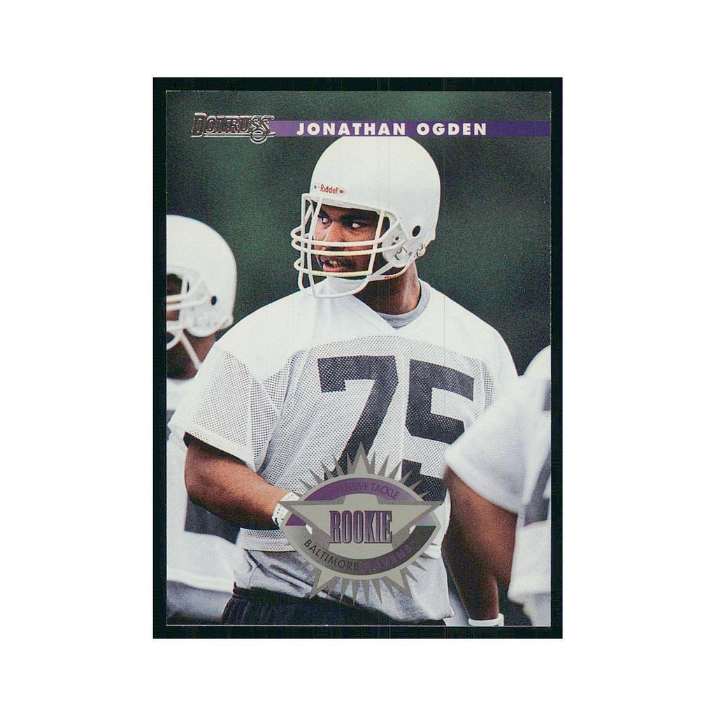 1996 Donruss Jonathan Ogden RC Ravens #211