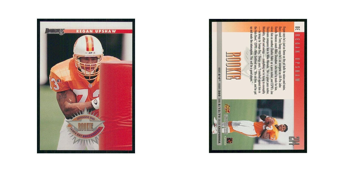 1996 Donruss Regan Upshaw RC Buccaneers #214