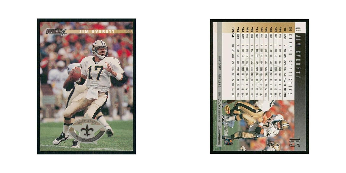 1996 Donruss Jim Everett Saints #183