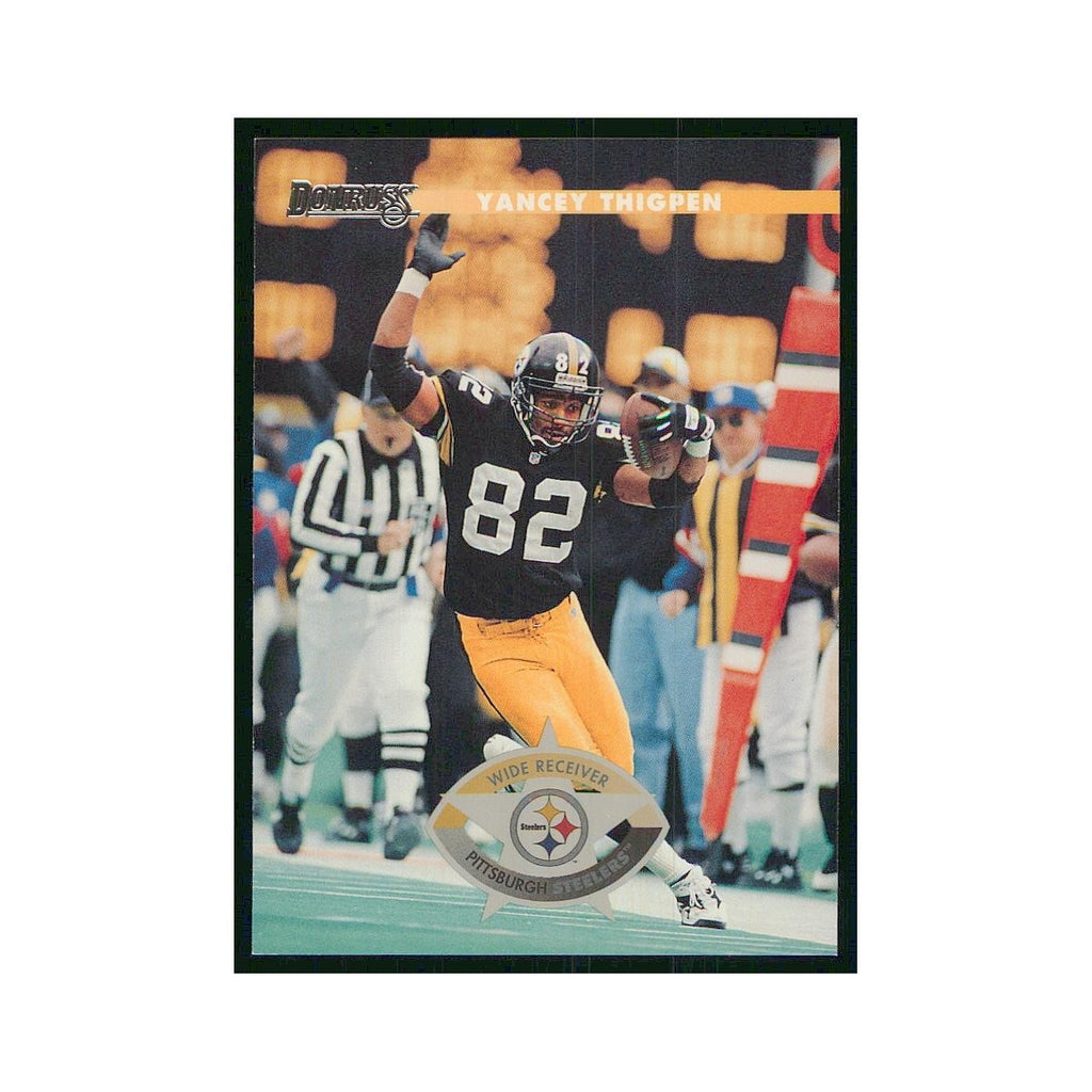 1996 Donruss Yancey Thigpen Steelers #76