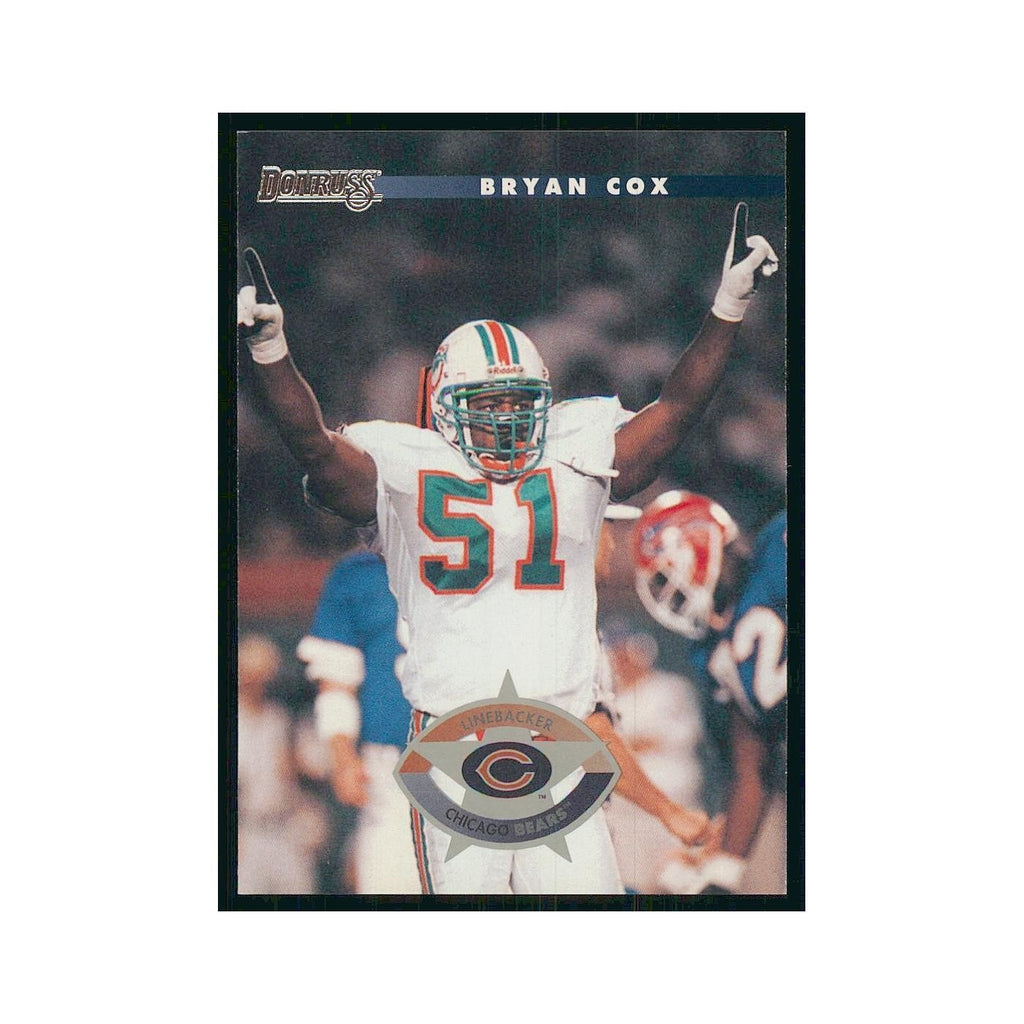 1996 Donruss Press Proofs Bryan Cox Bears #123